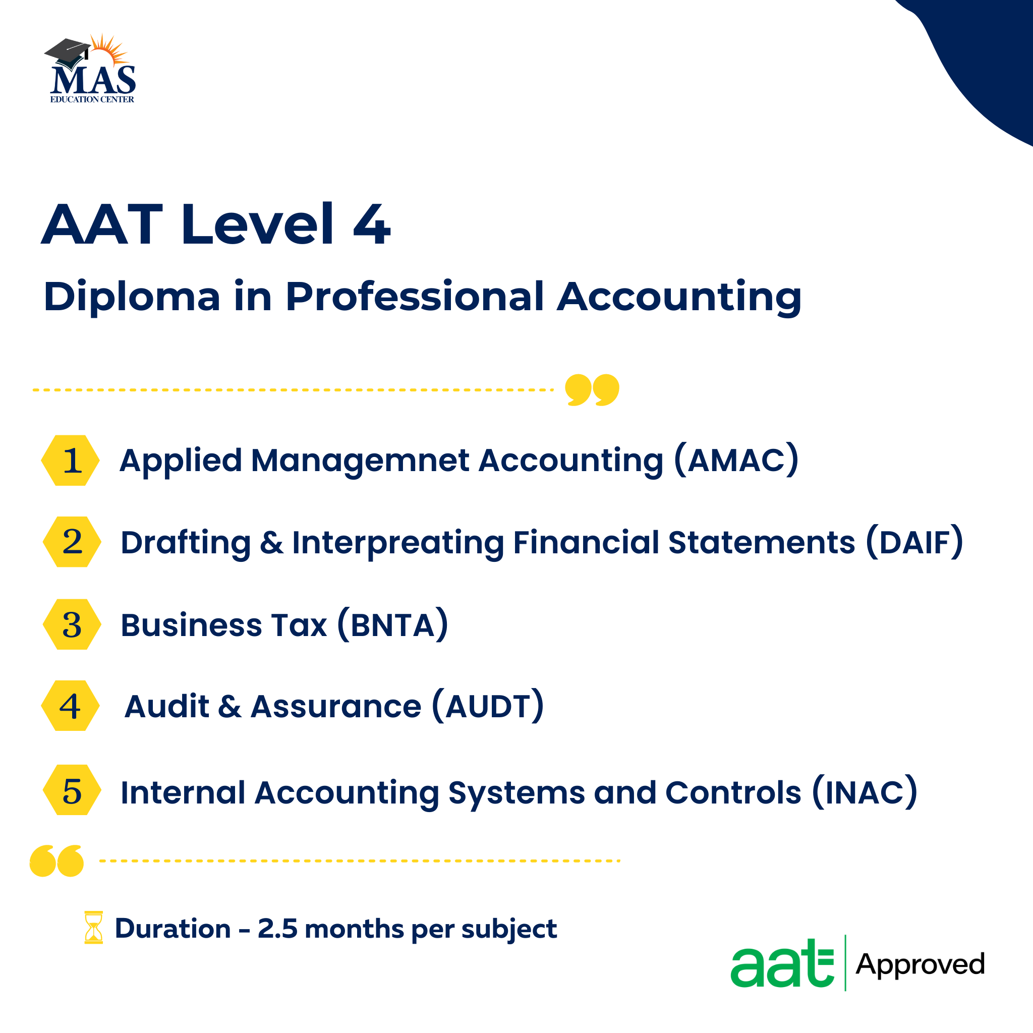AAT Level 4
